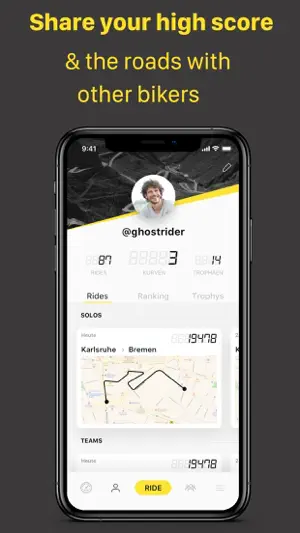 Kurvenheld Turns Tracker. Navi screenshot 3