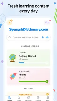 spanishdictionary.com learning iphone capturas de pantalla 2