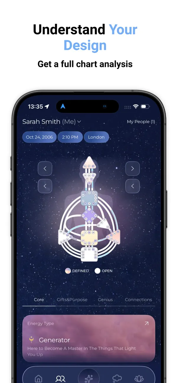 Screenshot #1 pour Align: The Human Design App