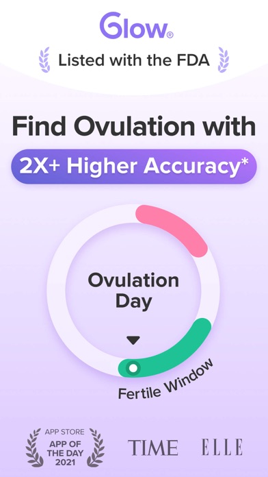 Glow Ovulation & Period App Screenshot