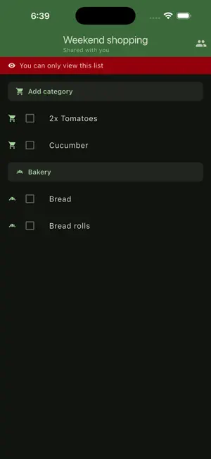 ShopPal Shopping List screenshot 4