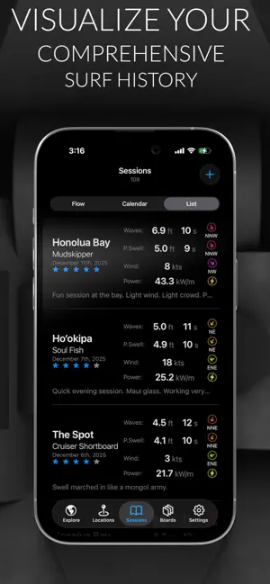 Kanaloa — Surf Logbook screenshot 2