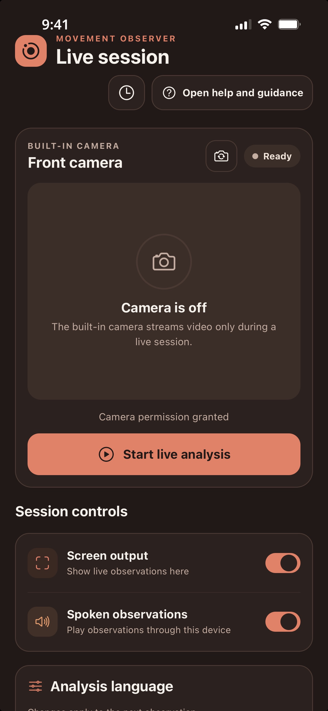 Screenshot 1 of Cue Interpreter