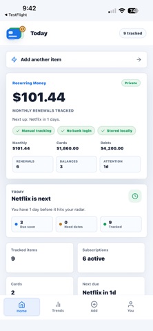 DeSubscribed screenshot
