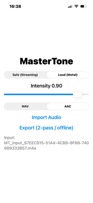MasterTone screenshot 3 of 3