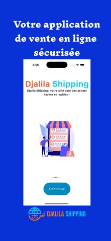 djalila shipping screenshot