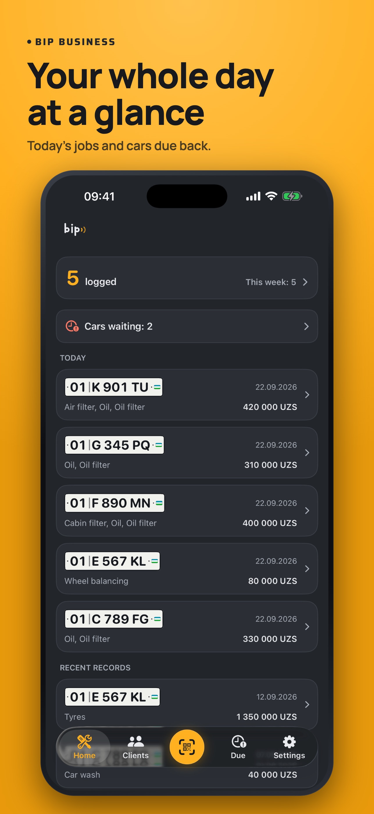 Screenshot 1 of Bip Business — servis jurnali