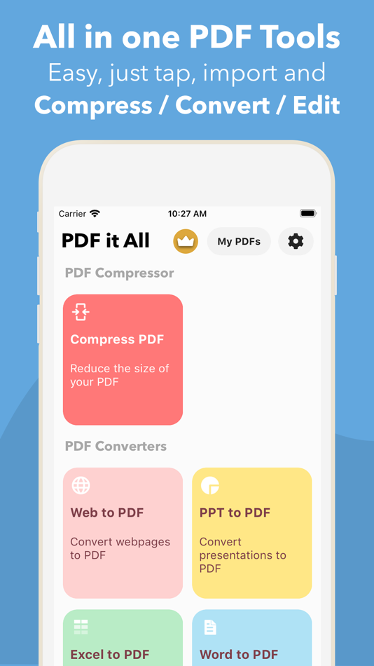 #1. PDF it All Document Converter (iOS) 由: DIGISET LLC
