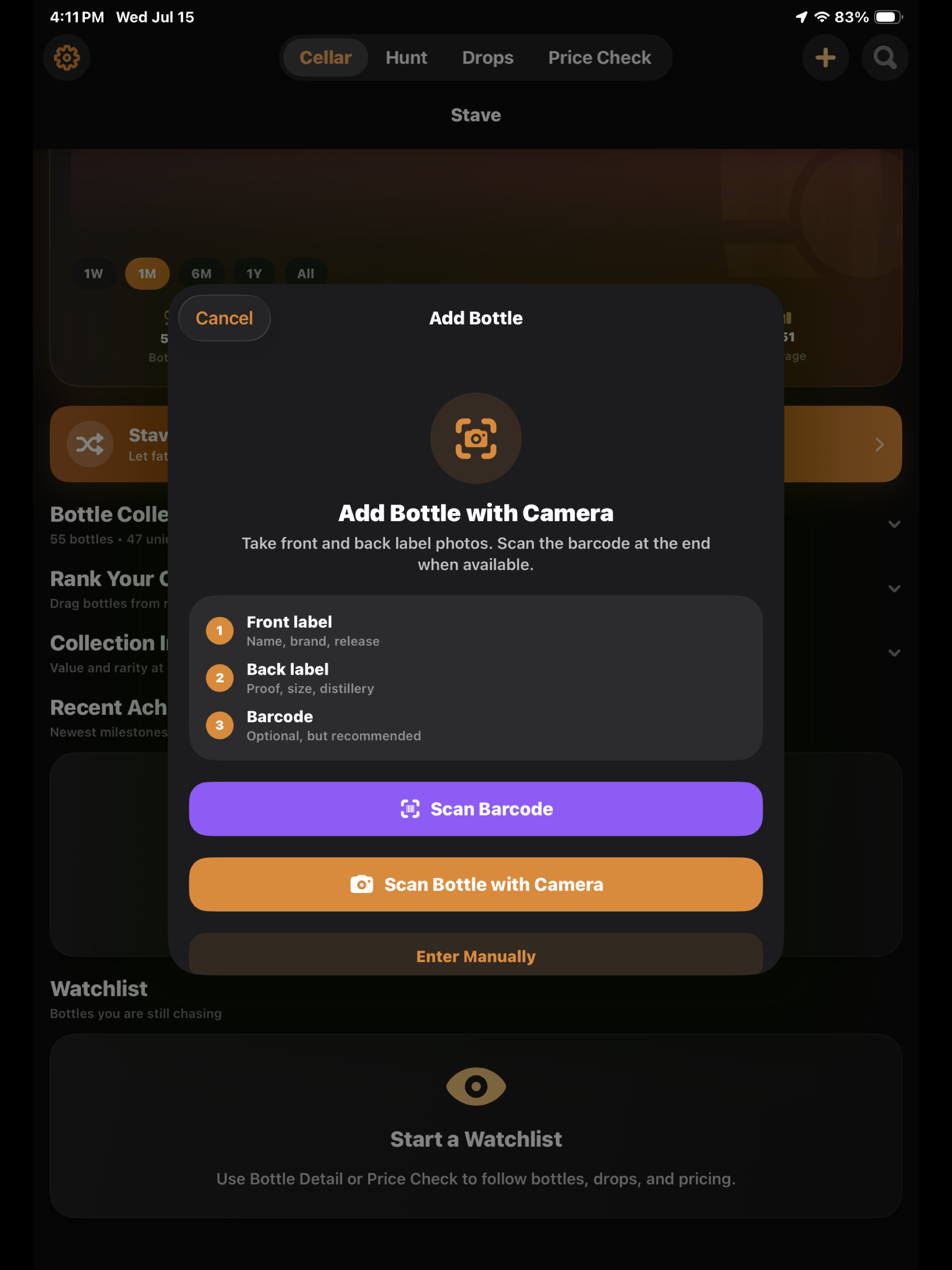 Stave Bourbon screenshot 17
