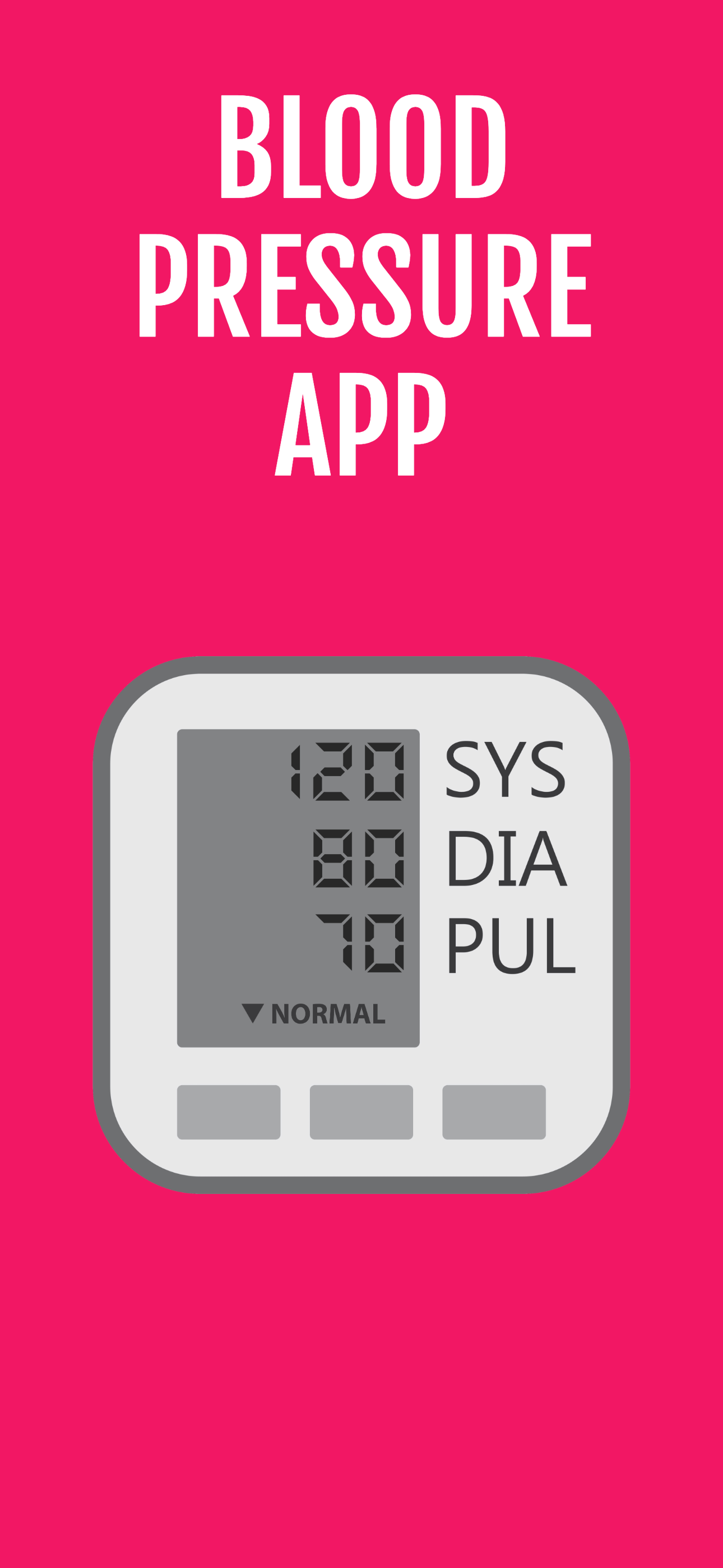 Blood Pressure App Free of ad