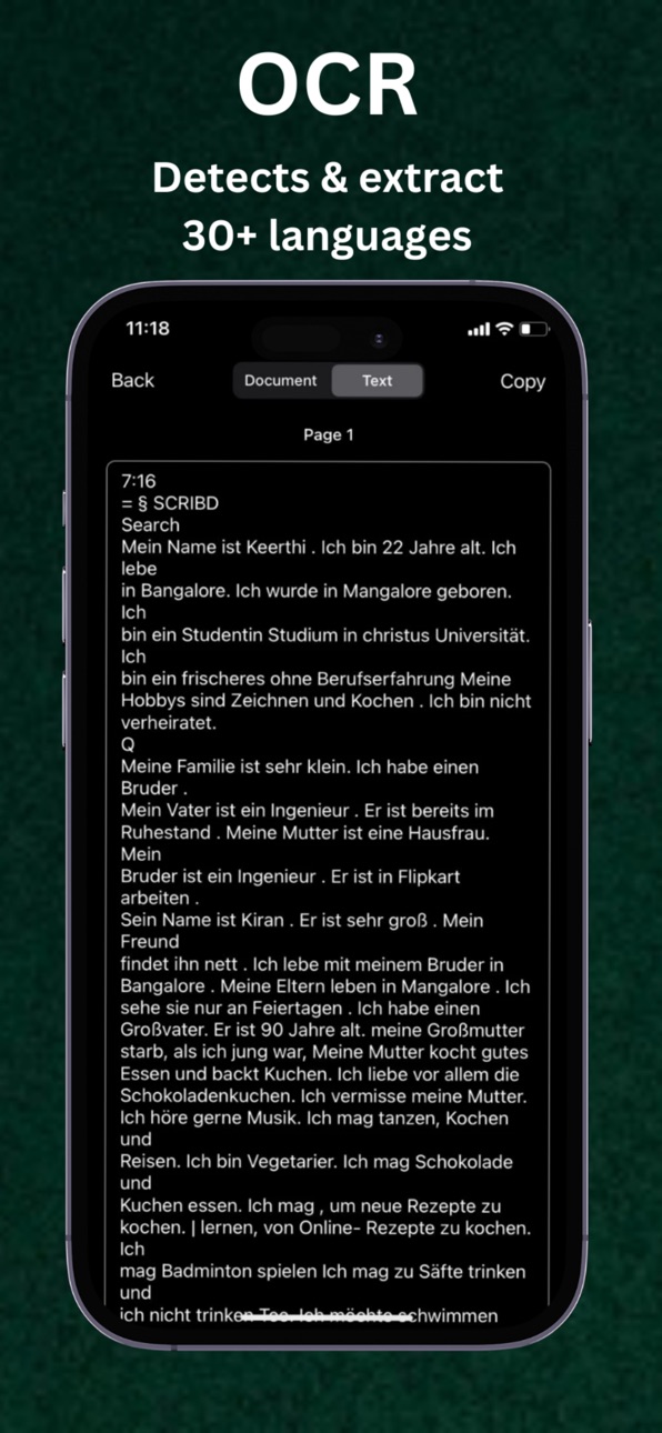 iPhone screenshot