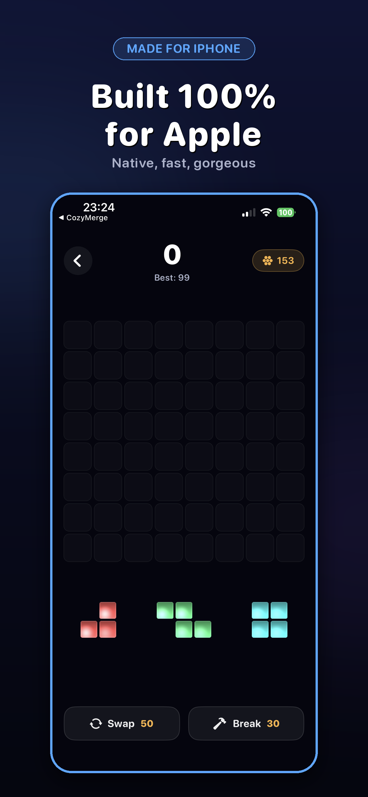 Blokko: Glass Block Puzzle screenshot 5