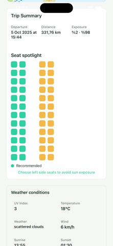Shady Way - Smart Seat Picker screenshot