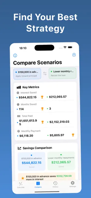 Smart Loan Payoff Calculator screenshot 1