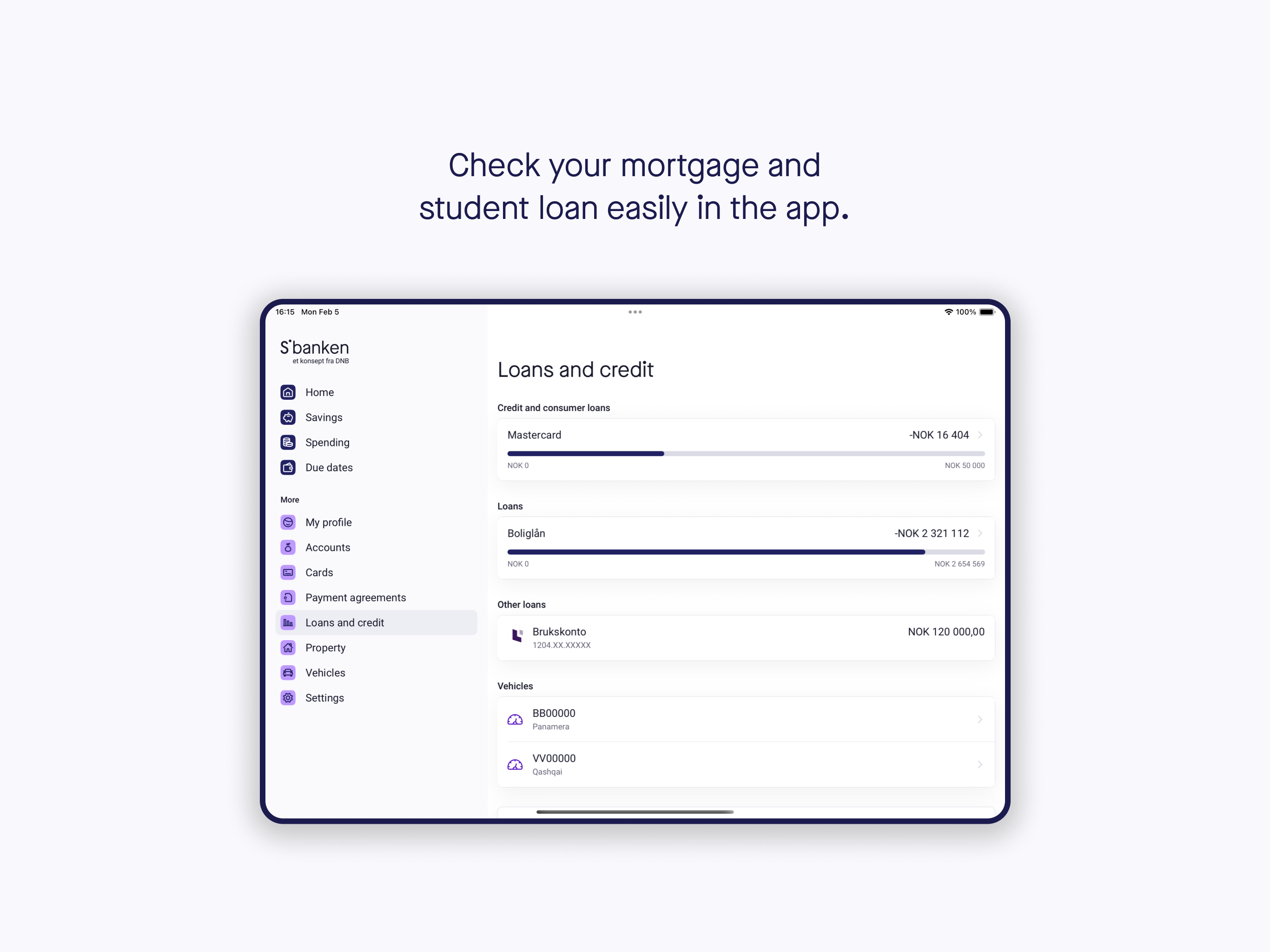 Sbanken screenshot 15