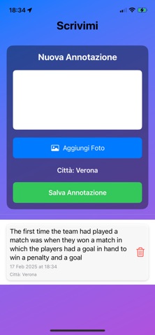 Scrivimi screenshot