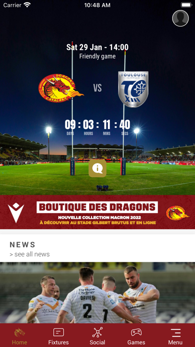 Screenshot #1 pour Dragons Catalans