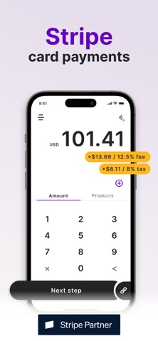 Tap to Pay & Stripe Payments iPhone screenshot