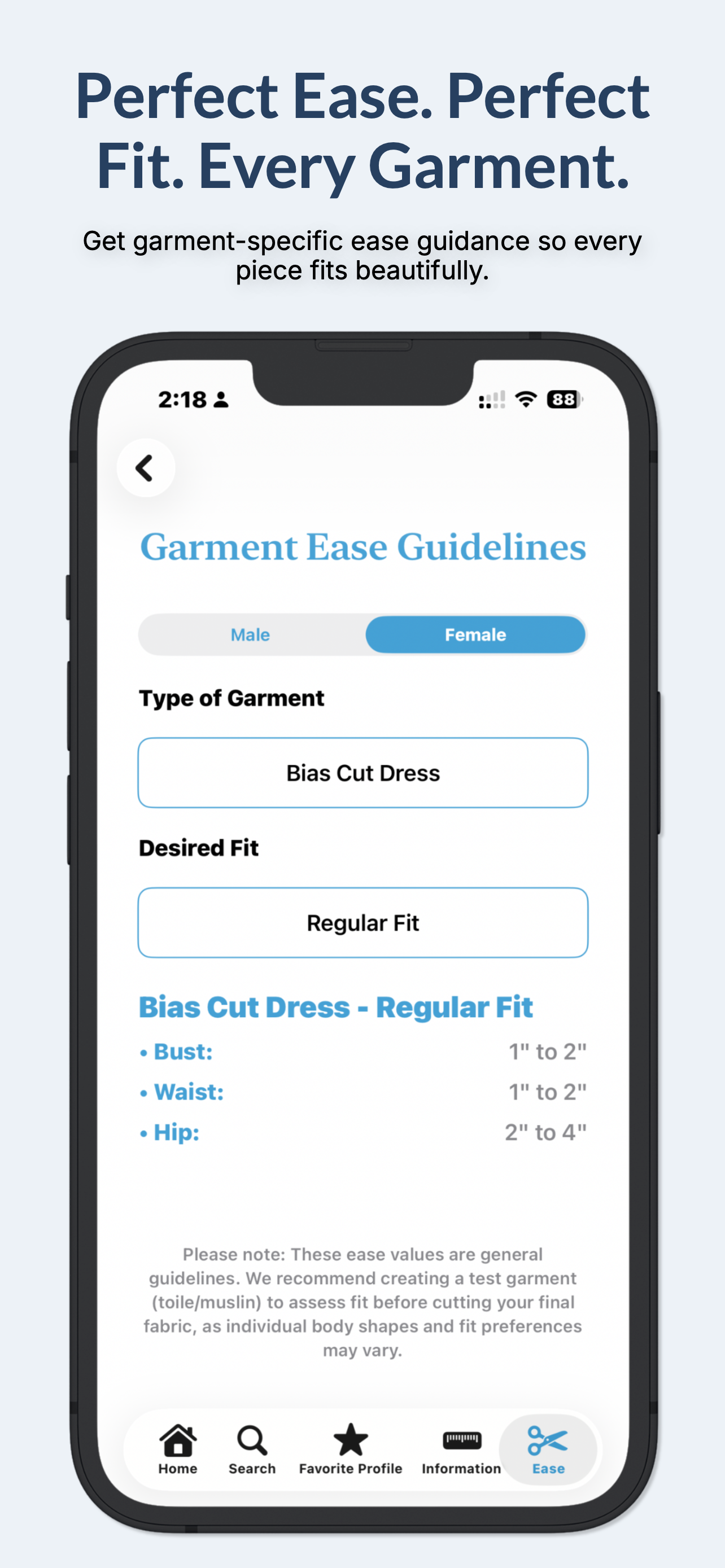Measure-Ease: Fit for Sewists