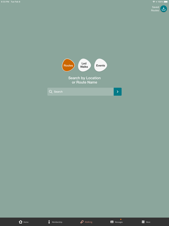 Ramblers iPad screenshot 5 - Health & Fitness app