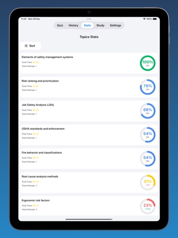 CSP Exam Prep iPad screenshot