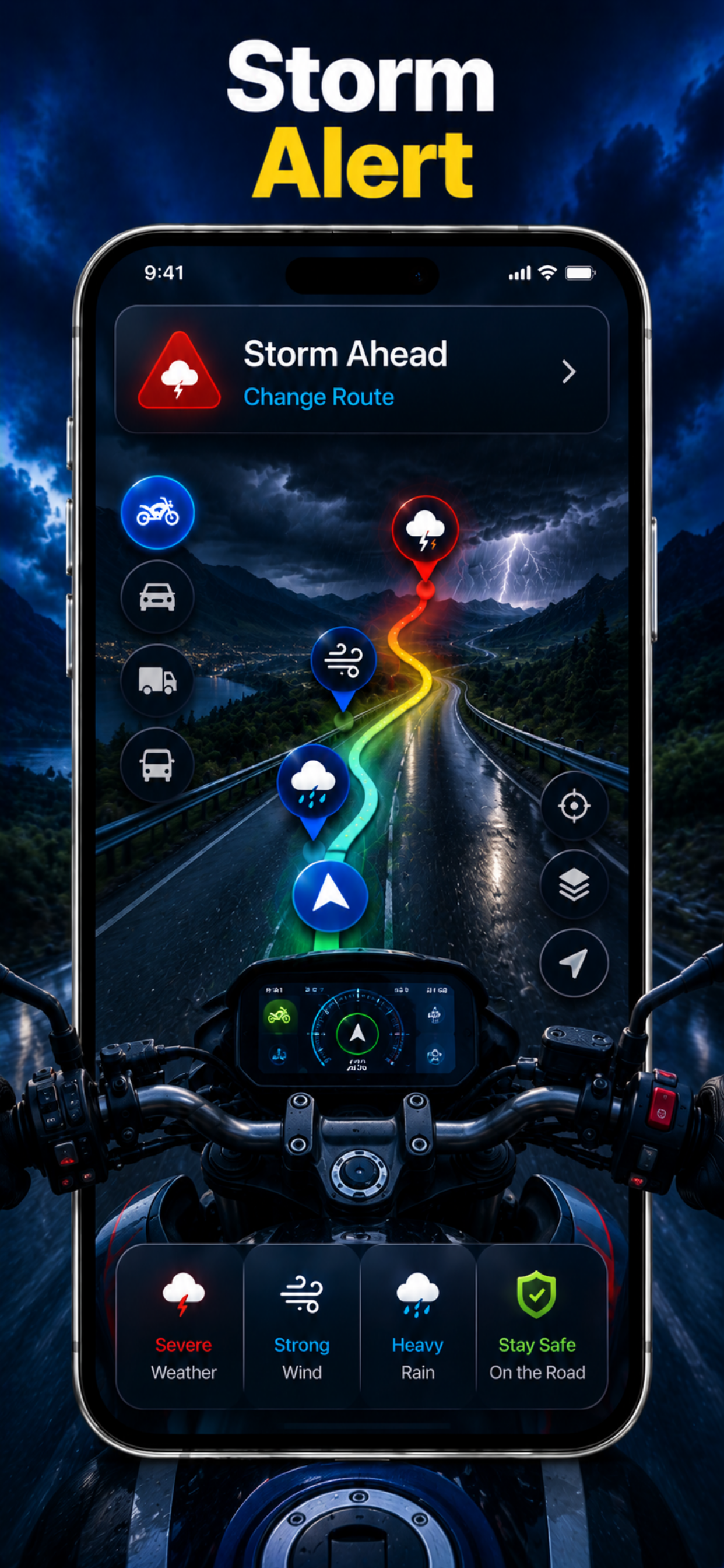 Drive Weather Sat Nav Maps screenshot 3