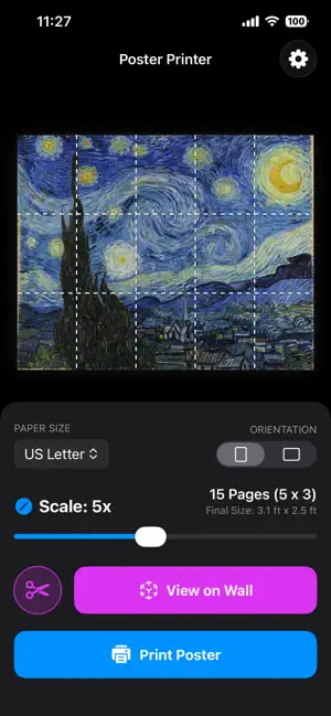 Poster Printer screenshot 2