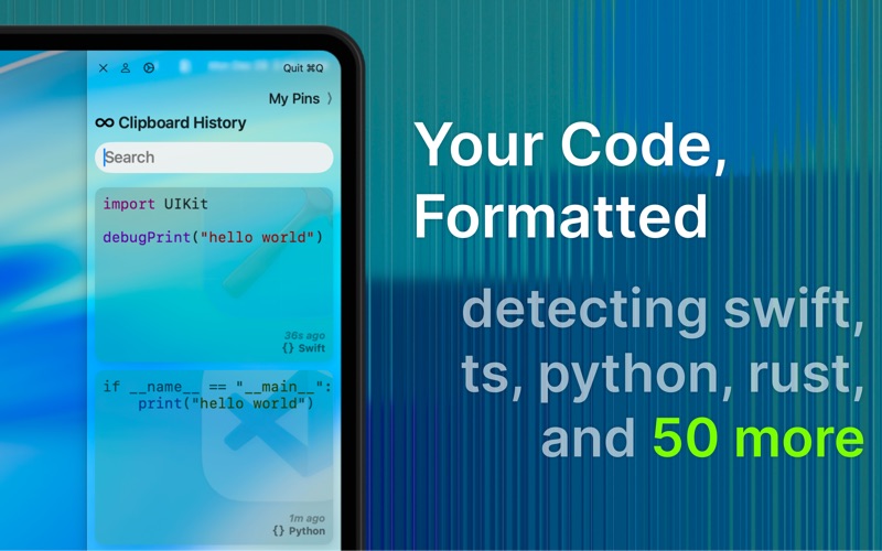 App screenshot
