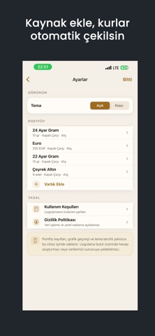 Kişisel Mal Varlığım screenshot