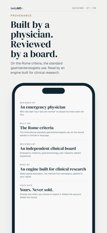 MeNome: Gut Symptom Record Screenshot 7 of 8