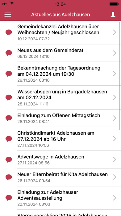 Gemeinde Adelzhausen Screenshot