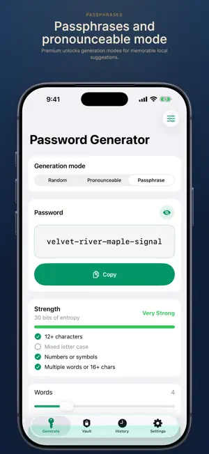 GeneratorLozinki screenshot 3