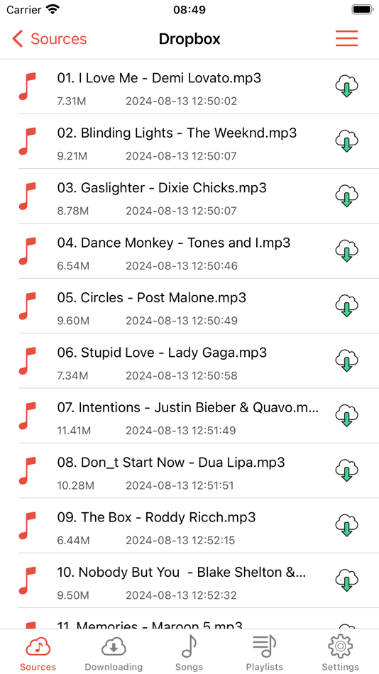 #6. Cloud Music Player - Listener (iOS) 由: 继勋 于