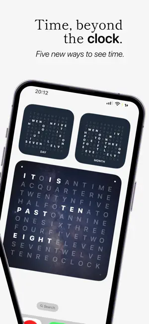 Word Clock Pro: Widget screenshot 2