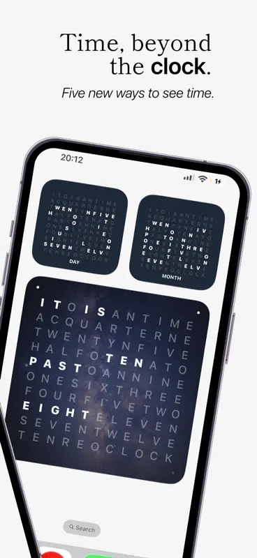 Word Clock Pro - Widget screenshot 2 of 7