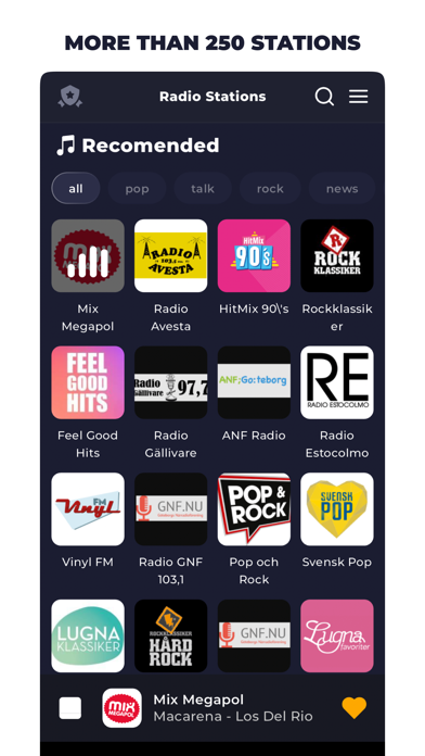 Radio Sweden FM: Radio Online Screenshot 1 - AppWisp.com Radio Sweden FM: Radio Online Screenshot 1 - AppWisp.com