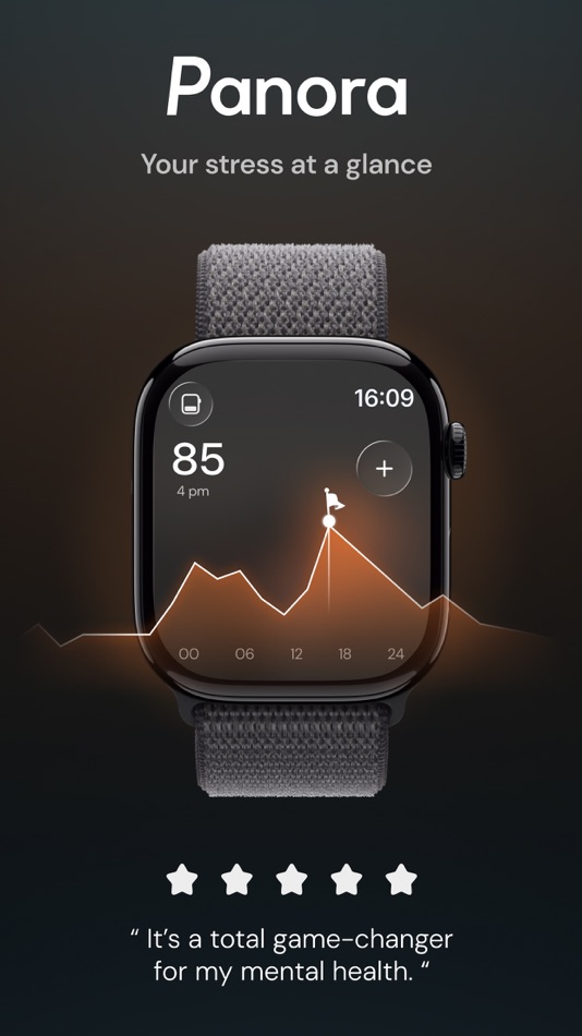 #1. Panora: Stress Watch, Heart (iOS) 来自: BlueSignum Corp.