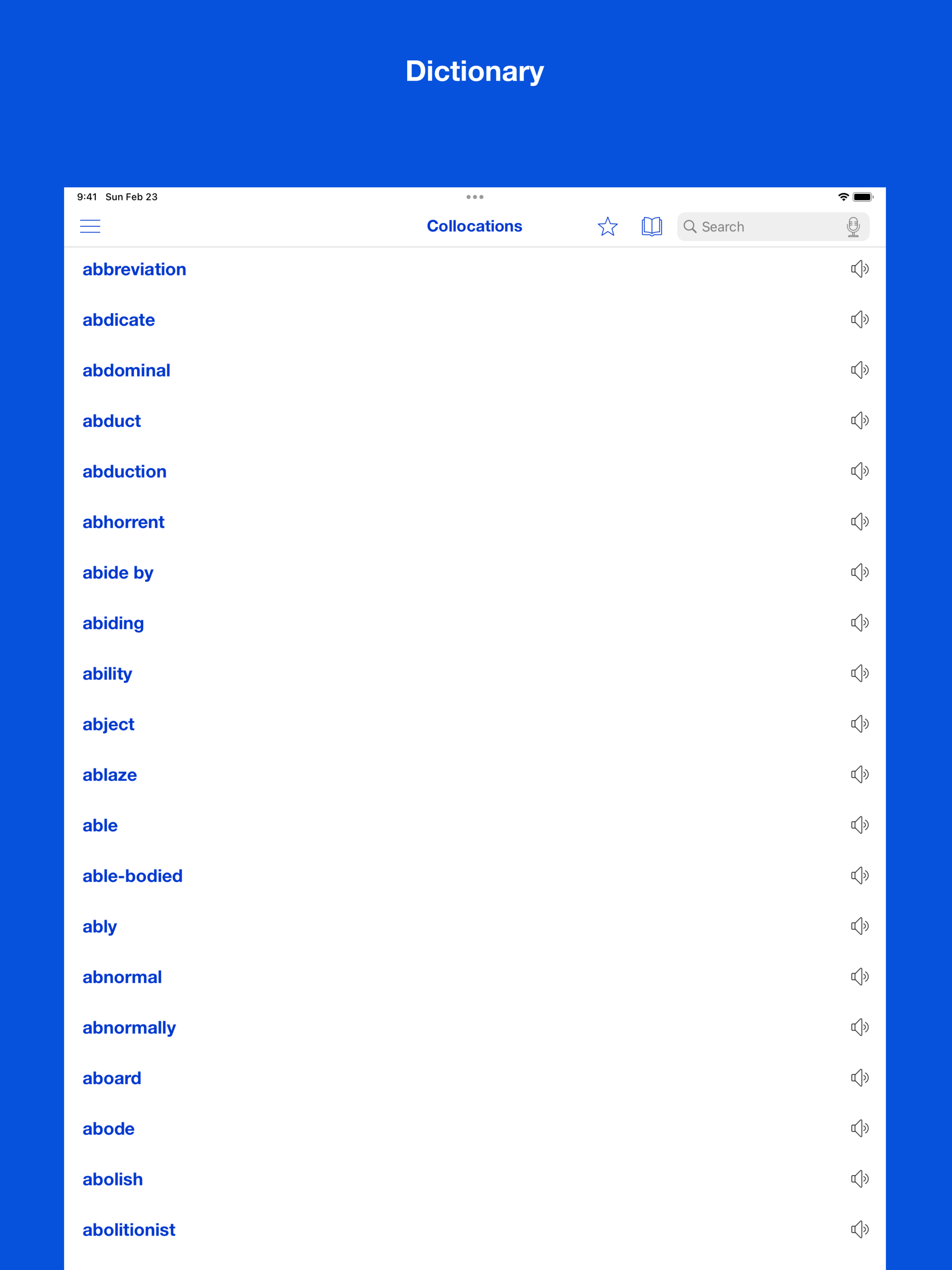 Dictionary of Collocations