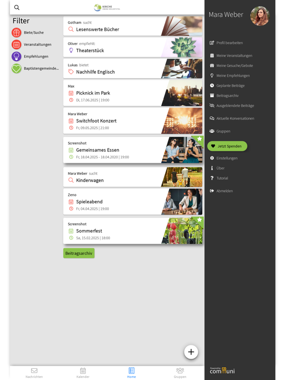 Screenshot #4 pour Baptistengemeinde Wiesbaden
