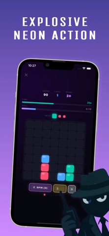 Spin Blast: Gravity Match 3 Screenshot 2 of 7