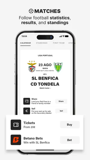 SL Benfica Official App screenshot 3