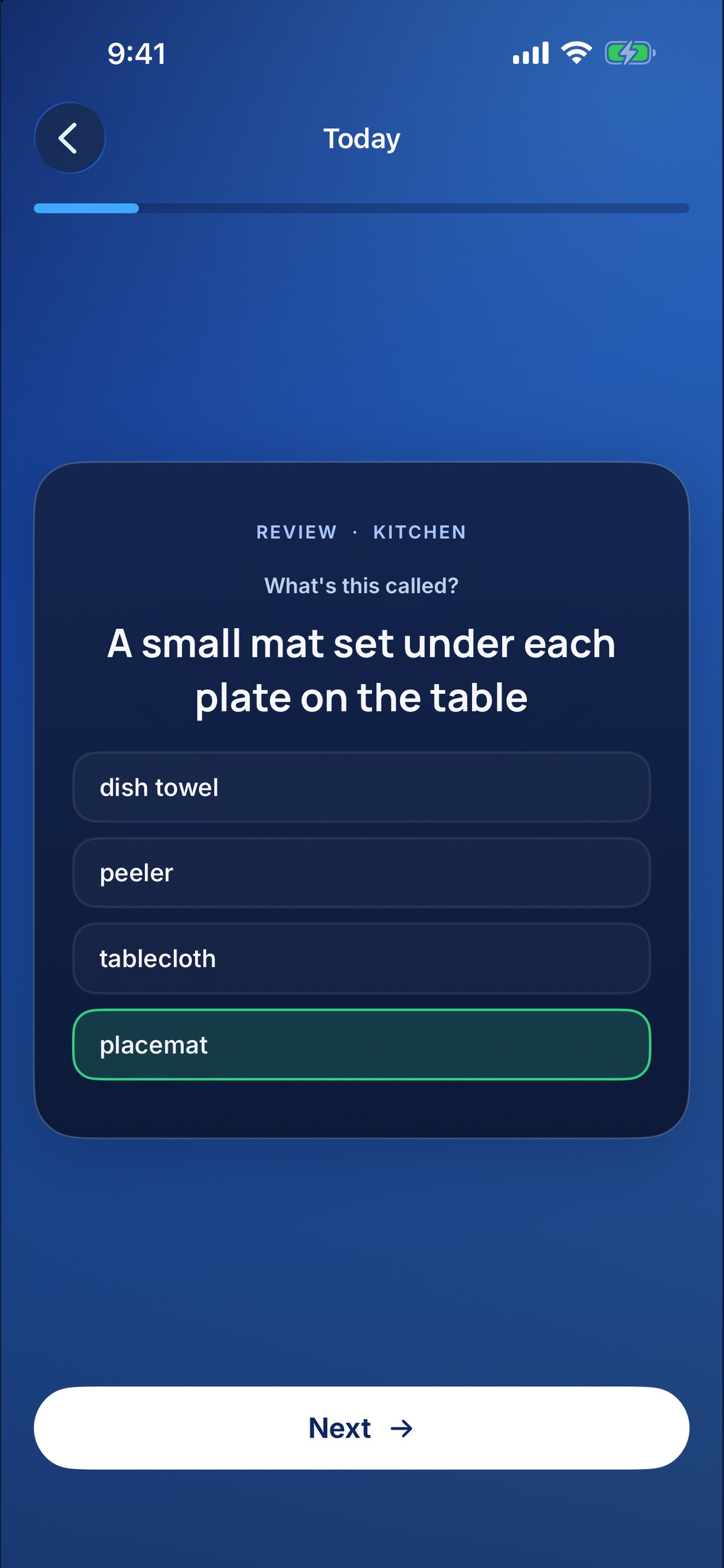 Screenshot 8 of Wordspan: Vocabulary Test