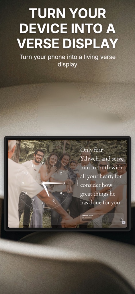 Bible Clock: Daily Verse - Reference App | MWM
