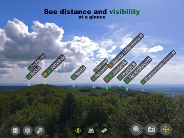 Hill Explorer: Hiking & Peaks iPad screenshot
