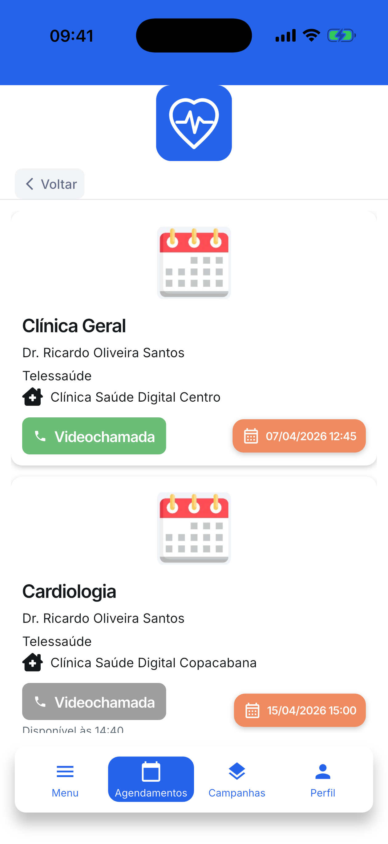 Saúde Virtual screenshot 3