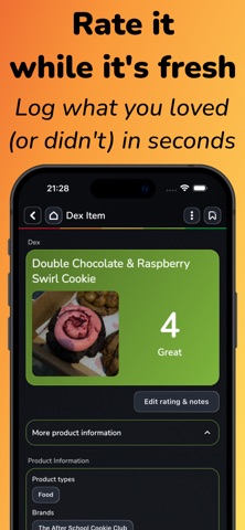 FlavDex | Food & Drink Rating screenshot
