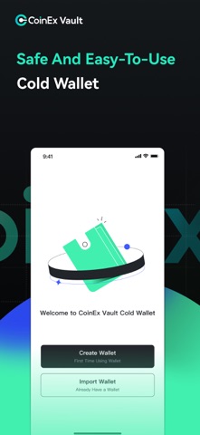 CoinEx Vault: Multi-Sig Wallet iPhone screenshot
