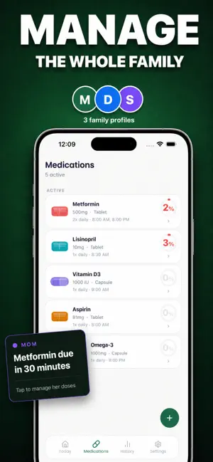PillDose: Pill & Med Reminder screenshot 4