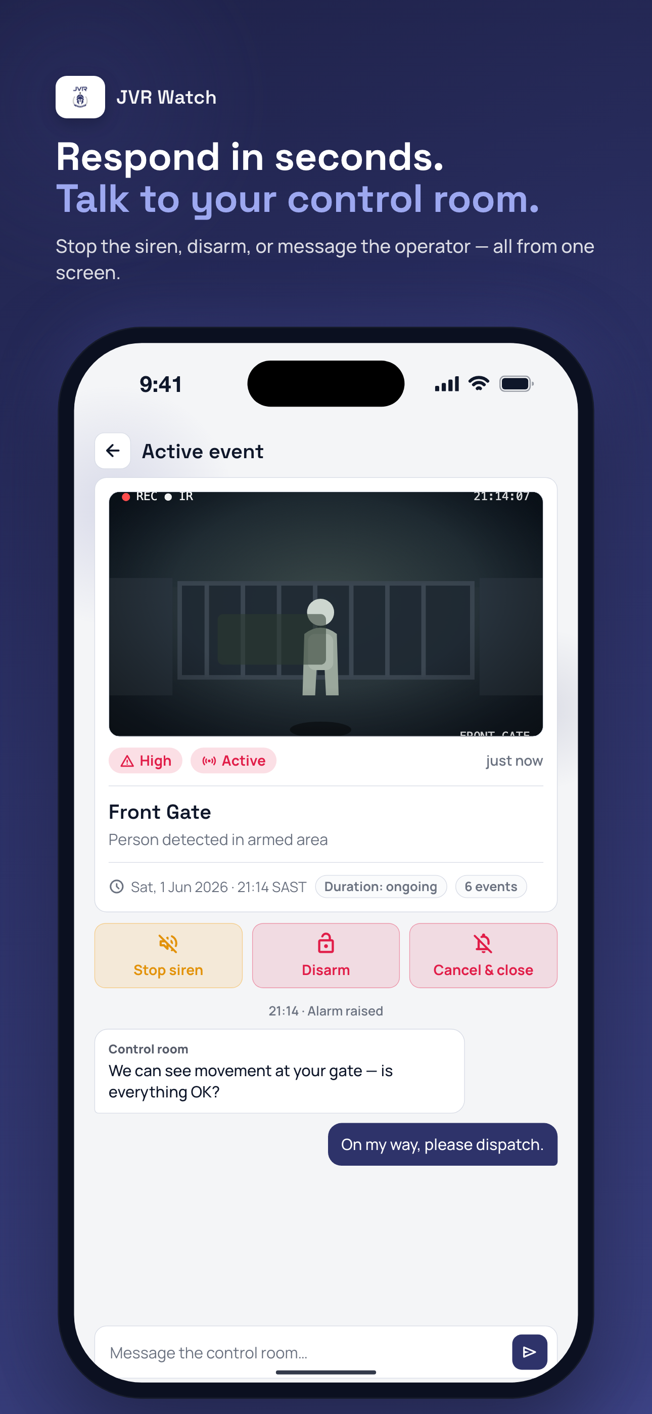 JVR Watch screenshot 3