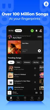 Boomplay: Screenshot 1 von 9